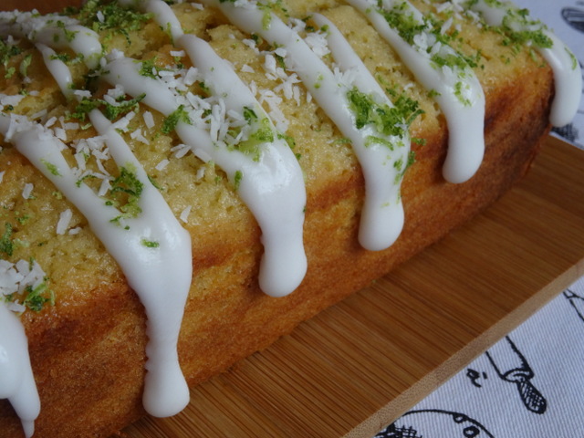 Lime and Coconut Loaf Cake