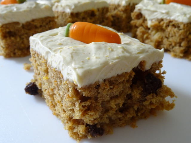 Spiced Carrot Traybake