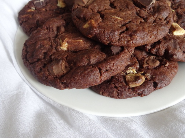 Triple Chocolate Cookies