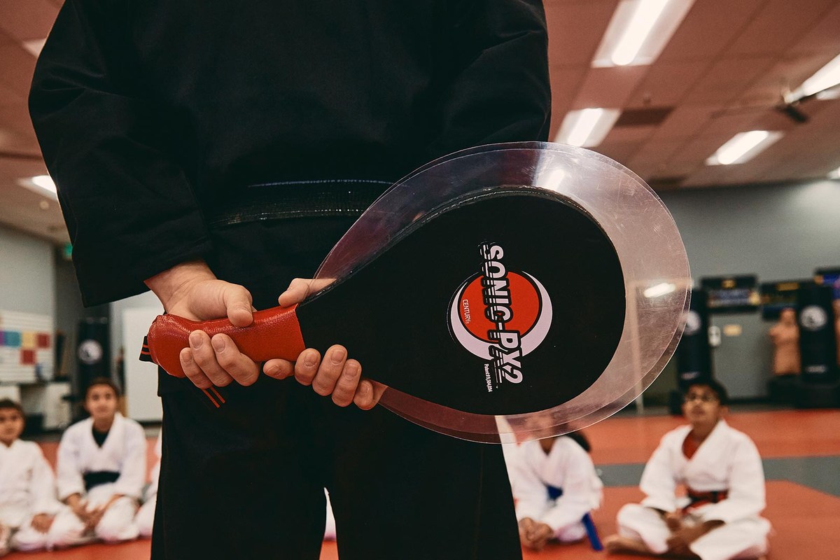 Coach training gear used for partner drills